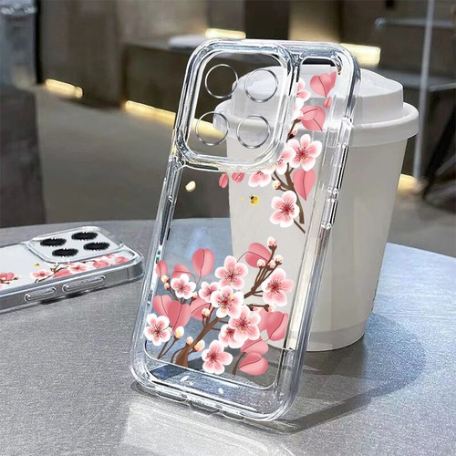 Rose Flower Phone Case For Xiaomi 14T 13T Poco M6 Pro Redmi Note 14 13 Pro Cover - Picture 14 of 17