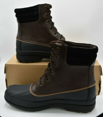 Sperry Mens Size 8 M Cold Bay Brown Black Duck Boots Shoes  display picture 1