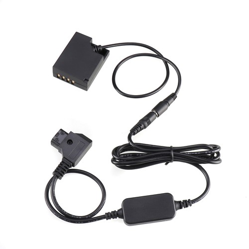 D-TAP to NP-W126 Full Decoding Dummy Battery Cable for Fuji X-T1 X-T2 X-T3 X-T10 - Picture 1 of 6