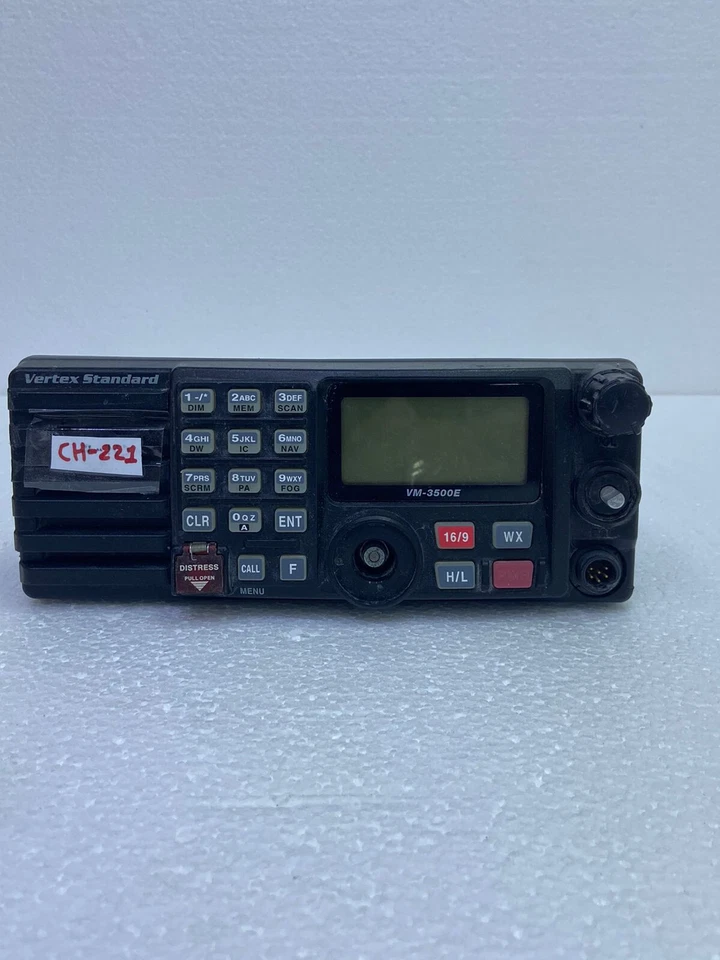 VERTEX STANDARD Marine VHF transceiver VM-3500E , CH#221 (TESTED) - Image 4 of 4