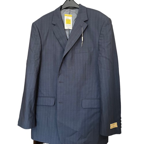 Blazer Traje Ligero Marks And Spencer Nuevo con Etiquetas Rayas Azul Formal - Imagen 9 de 13