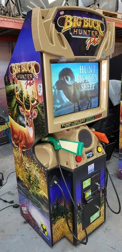 BIG BUCK HUNTER Pro Full Size Arcade Shooting Game- WORKING GREAT (B4)