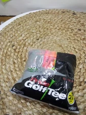 Pride Golf Tee, 2-3/4-Inch Deluxe Tee, 100 Count Bag, Citrus Mixed Colors