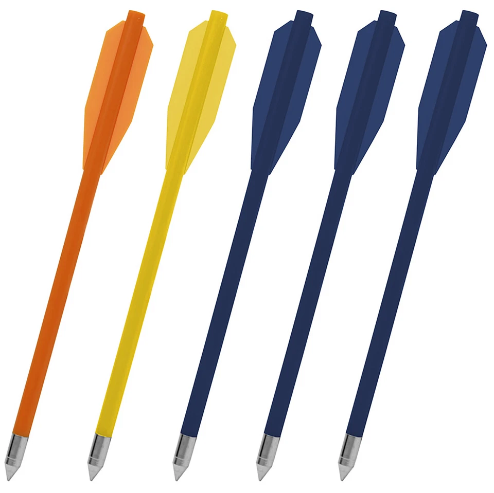 Mini pistola de ballesta de 50 lb con 5 pernos flechas de arco cruzado de caza de tiro con arco manual Foto 3 de 3