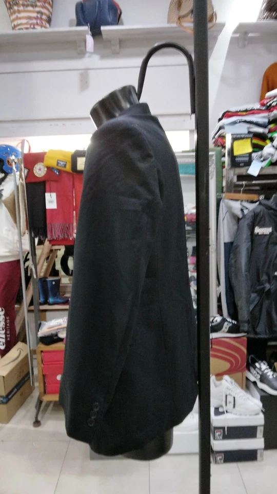 Cerruti Chaqueta Lana Hombre Negro Nueva Talla 40 GC383LZ - Imagen 2 de 4