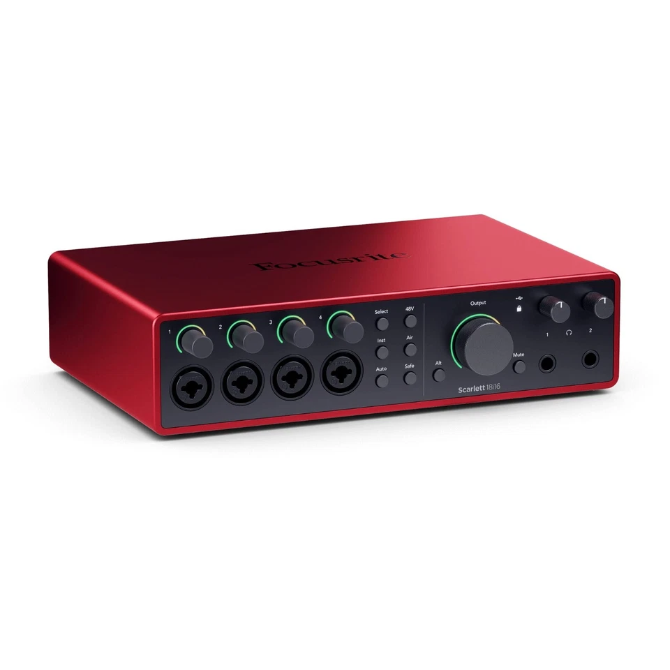 Focusrite Scarlett 18i16 4th Gen USB Audio Interface-NEW - Image 4 of 4
