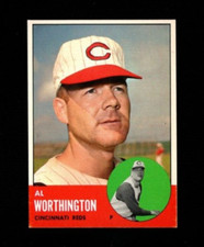 1963 Topps # 556 Al Worthington  NM-MT