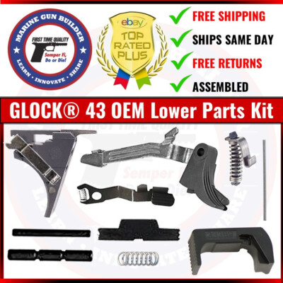 #ad #ad Glock 43 Lower Parts Kit OEM G43 LPK Authentic Factory Armorer Assembled 9mm $97.99