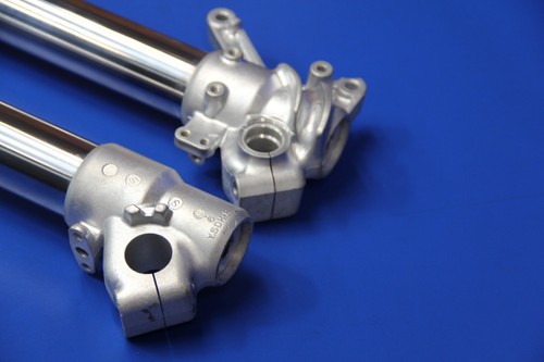 2000 00 YZ250 YZ 250 Front Forks Suspension Damper Leg Chrome Tube Cushion NICE - Bild 13 von 13