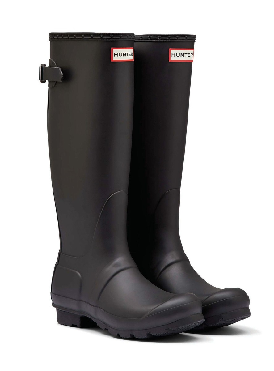 ◇HUNTER◇ WOMEN Original Bag Adjustable Tall Rain Boots Hun Hunter Women's Original Tall Waterproof Adjustable Buckle