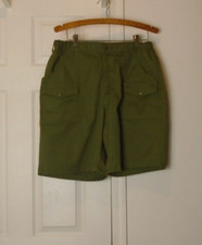 Boy Scouts official Uniform Shorts Size 38 Olive Green