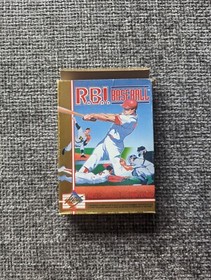 R.B.I Baseball HES Game Boxed - Nintendo NES PAL - RARE - RBI H.E.S FREE POSTAGE