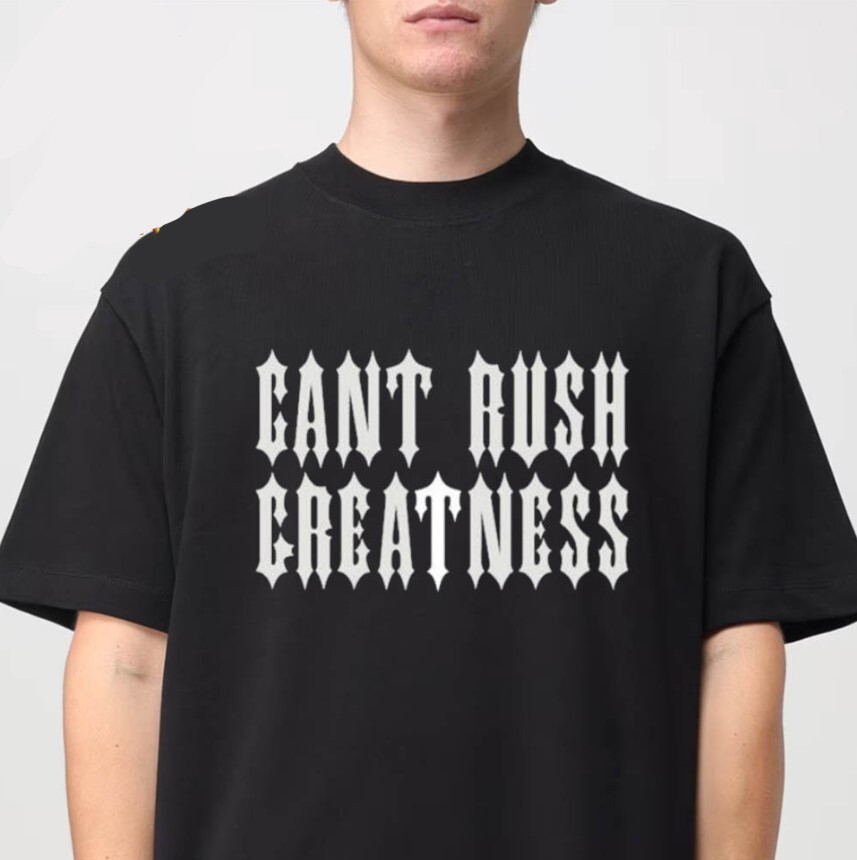 2025 Trapstar X Central Cee Can't Rush Greatness Unisex T-shirt