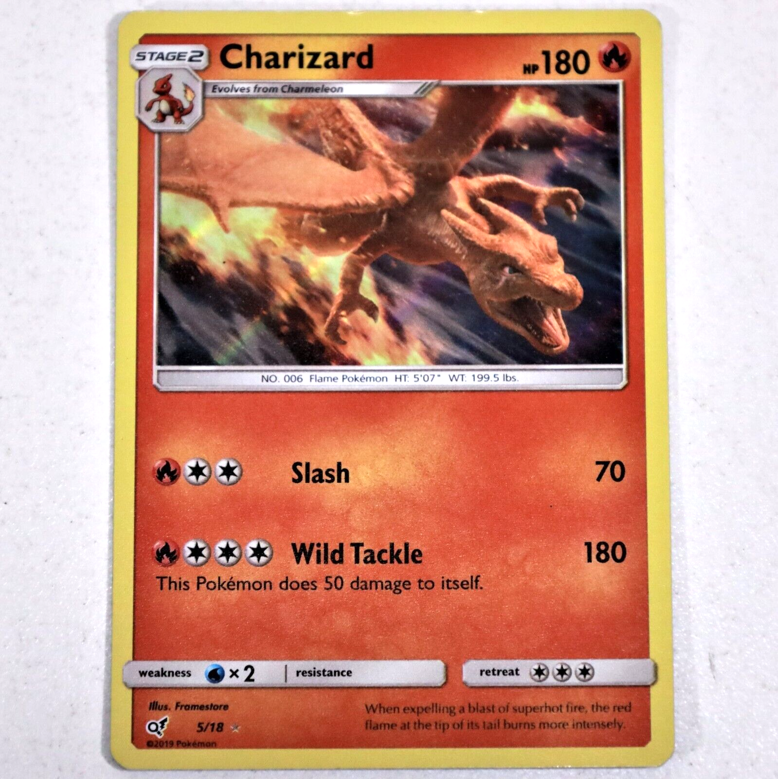 Pokémon TCG Charizard Detective Pikachu 5/18 Holographic Rare | eBay