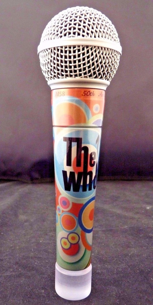 Shure THE WHO DALTREY TOWNSHEND #4 of 10 Signed Limited Edition