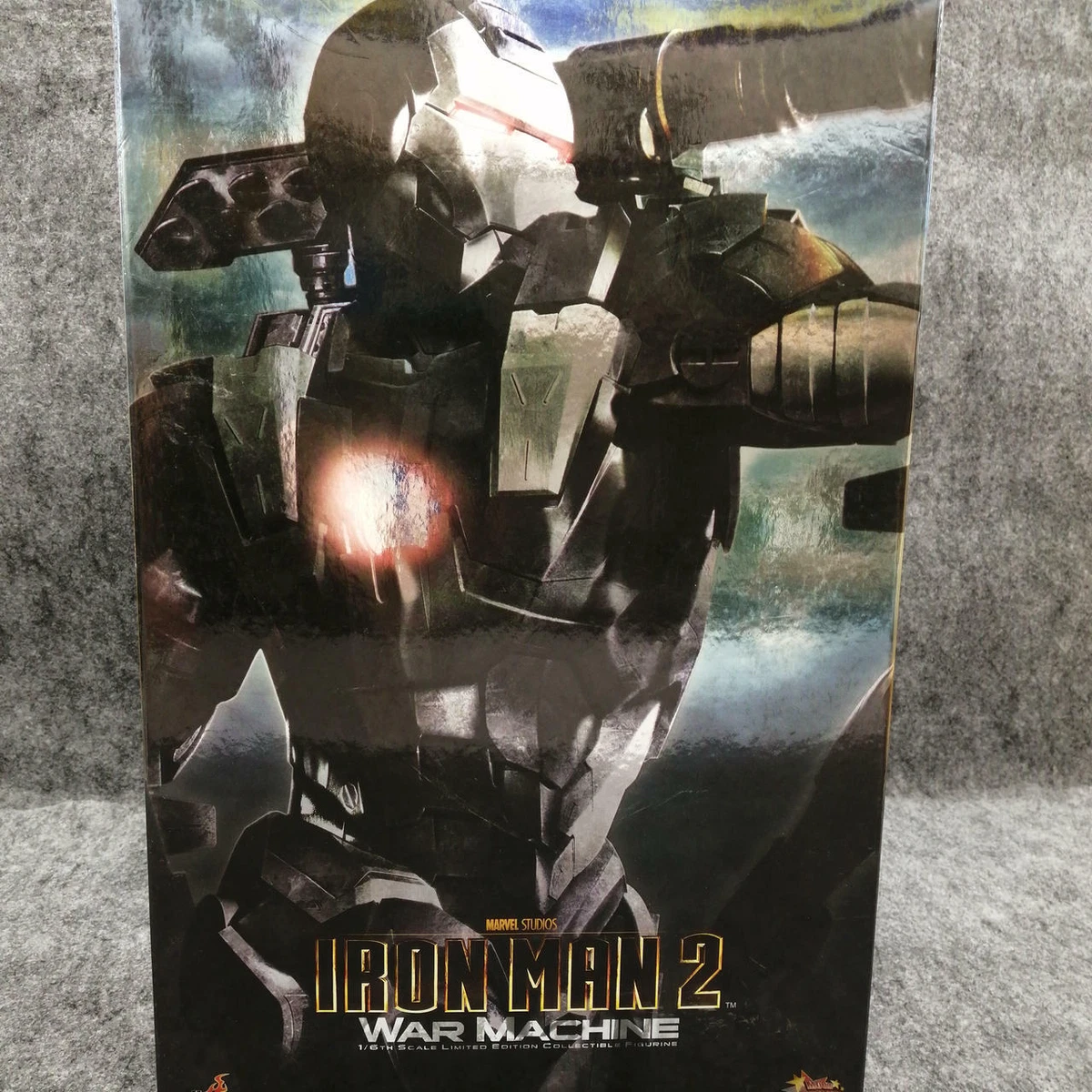 Hot Toys Movie Masterpiece Iron Man 2 Warmachine 1/6 Figure From