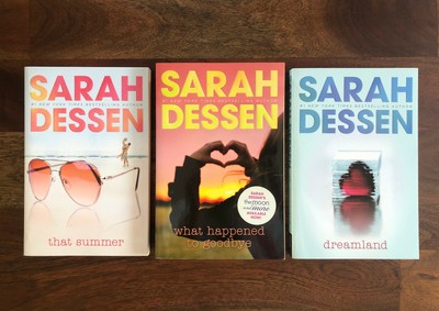 3 Sarah Dessen Books That Summer Dreamland What Happened To Goodbye Ebay