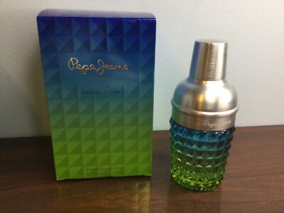 PEPE JEANS London COCKTAIL EDITION EDT Mens Cologne Spray 3.4 Fl. Oz. NIB
