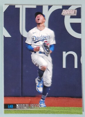 Mookie Betts 2021 Topps Stadium Club #100 Los Angeles Dodgers
