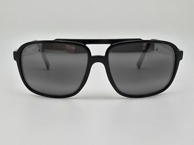 Maui Jim MJ701-11T Silversword Black Frame Polarized Grey Glass