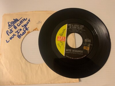 Jackie DeShannon 45 RPM Vinyl Record ''Put A Little Love In Your Heart'' & ''Always
