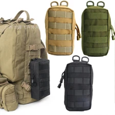 Molle Tactical Pouch EDC Military Accessory Waist Belt Bag Utility Phone Pocket