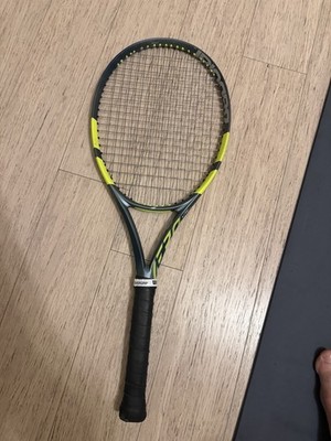 Babolat Pure Aero 2026 Lite Tennis Racket - Chrome Yellow 4