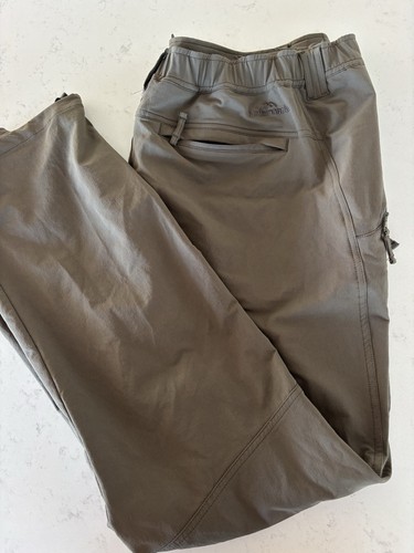 Kathmandu Mens Soft Stretchy Pants Size XXL W38xL34 Green LightWeight - Picture 1 of 13