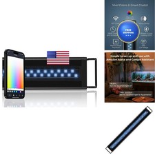 Current Usa Colorplus Smart Led Aquarium Light 36 Inch App And Voice Control By