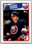 1988 Topps Hockey Randy Wood #140 PSA 8.5