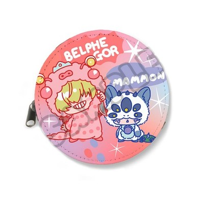 TV anime ''Hitman Reborn'' [Belphegor & Mammon] 2 round change purse M SK 95mm