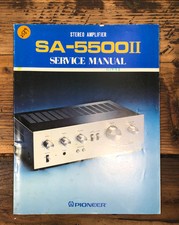 Pioneer SA-5500 II Amplifier Service Manual Original 