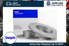 Image of 2x DELPHI BG3239C Brake Discs Rear For Mercedes-Benz C-Class CLC-Class CLK