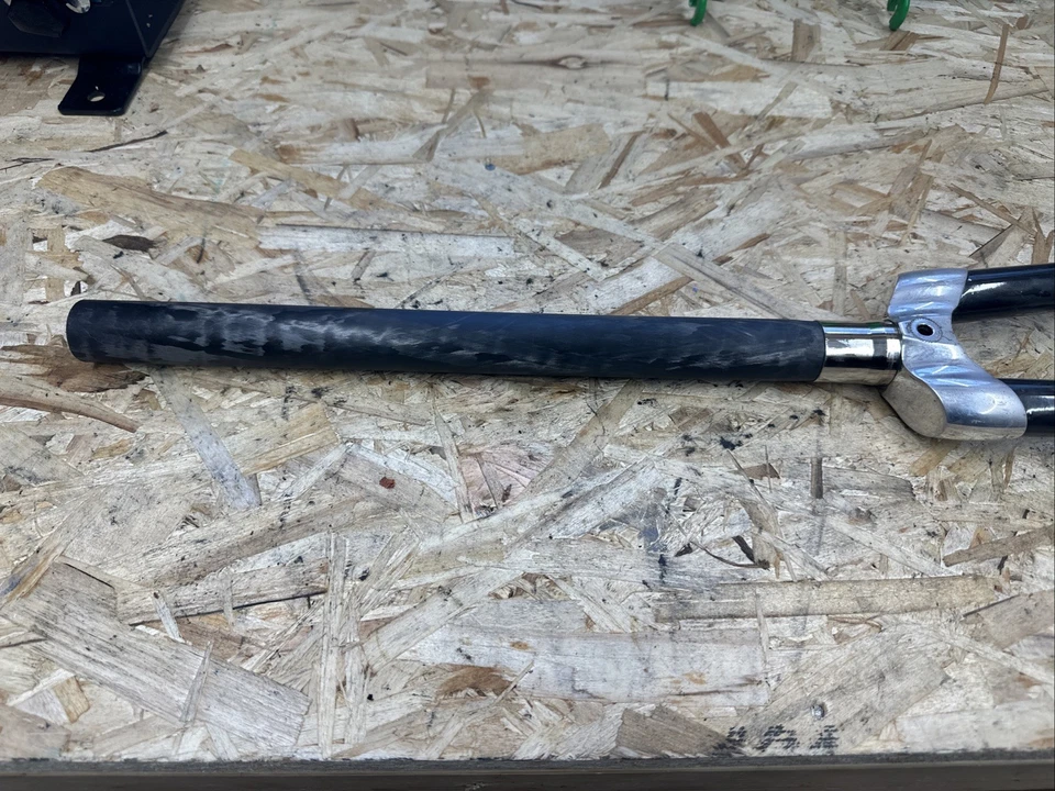 Uncut Wound Up Full carbon road bike fork 1 1/8 inch threadless 700c 367mm Steer - Image 2 of 4