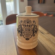 Fortnum and Mason Potted Blue Stilton Empty Lidded Ceramic Jar 200g