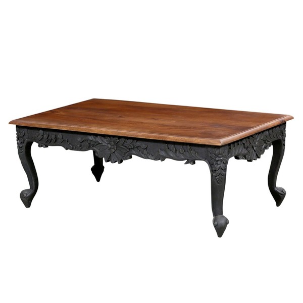 Vintage Couchtisch Wohnzimmertisch Sofatisch Tisch MöBel Holztisch Holz 120Cm-image