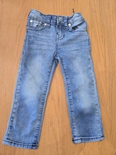 True Religion Toddler Jeans Size 3T Geno Relaxed Slim Denim Pants