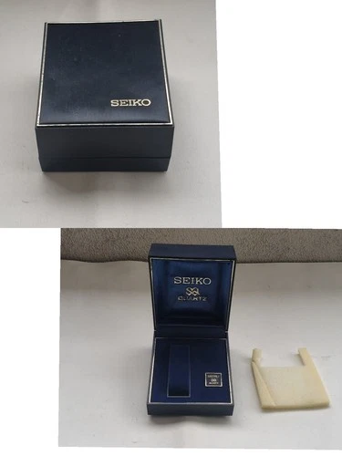 80s SEIKO QUARTZ VINTAGE WATCH BOX WATCH BOX CHRONOGRAPH BOX 7A28 7A38