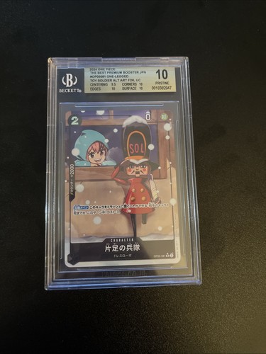 One Piece One Legged Solider Japanese Prb Op05-081 BGS 10