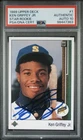 1989 Upper Deck #1 Ken Griffey Jr RC Star Rookie Gem Mint PSA/DNA 10 Auto