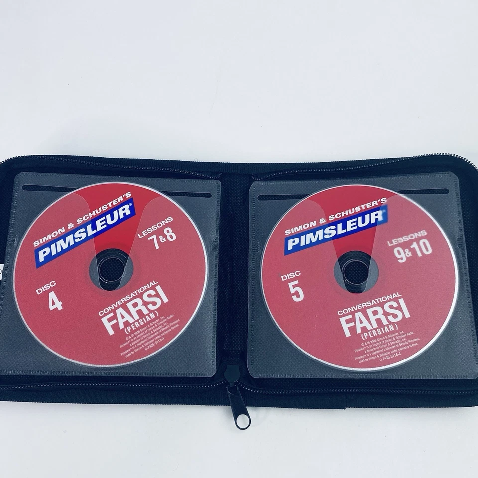 Simon & Schusters Pimsleur: Conversational Farsi (Persian) 8 CD Set 16 Lessons - Image 4 of 4
