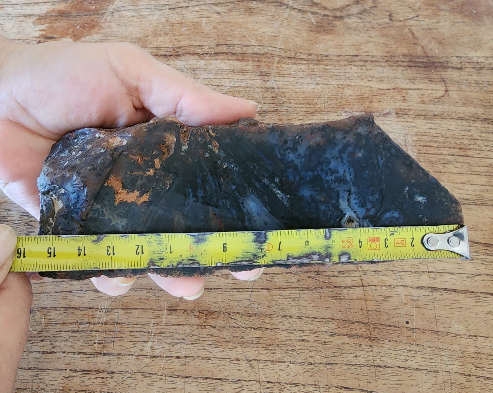 2.2 lbs (1 kg) Blue Agate Pair, Dendritic Agate Rough, Blue Rocks, Blue Stone