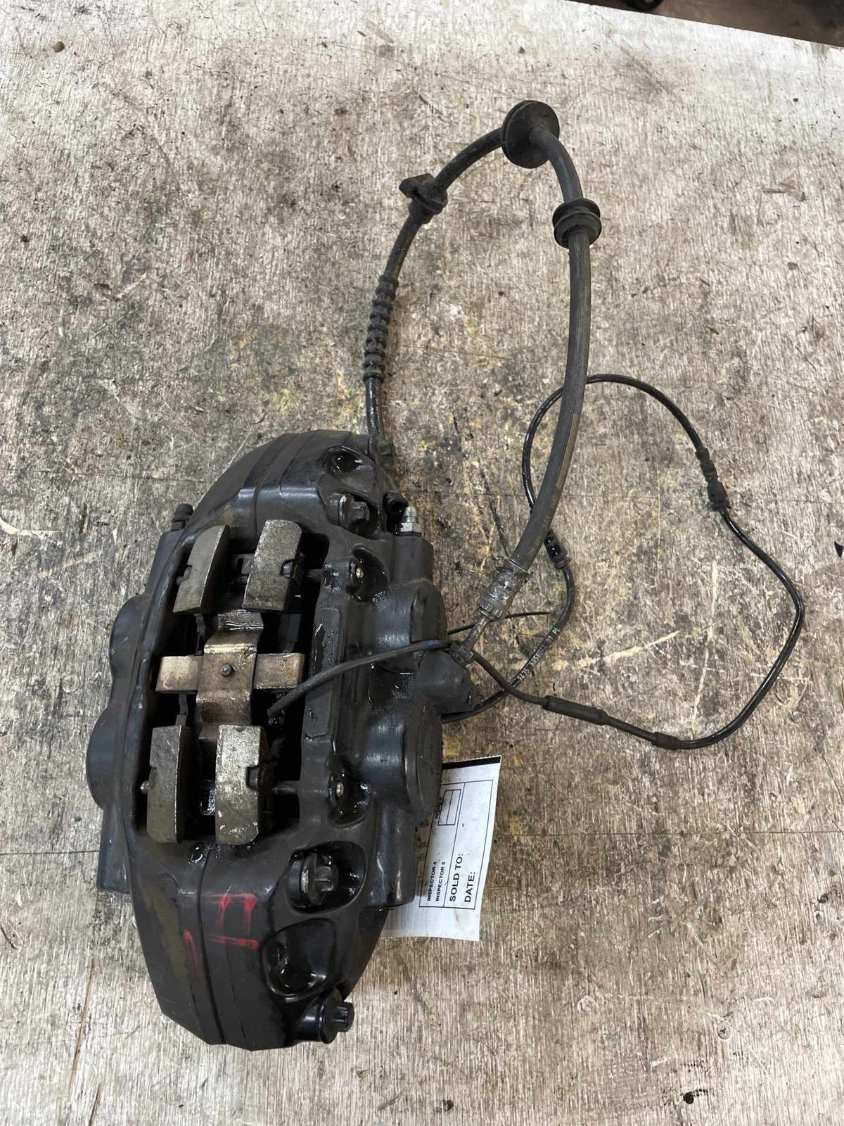 BMW i8 2014-2018 Front Left Brembo brake caliper with pads Black
