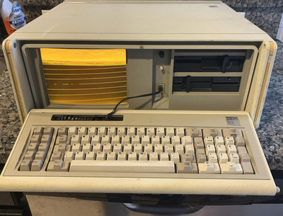 Vintage IBM 5155 Portable Personal DOS Computer