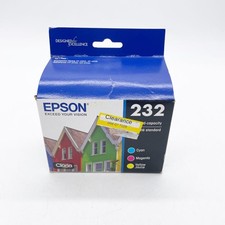 Epson 232 Standard Capacity Color Ink Cartridges Tri Color EXP 10/2027 T232520