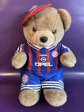 FC Bayern München Maskottchen Teddy Sammlerstück Opel Sponsor Fußball Bundesliga