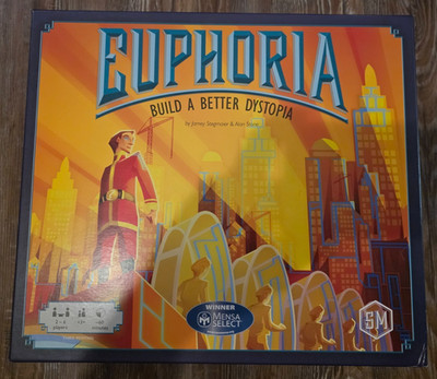 Euphoria - Build a Better Dystopia - Stonemaier Games - Open Box - Complete