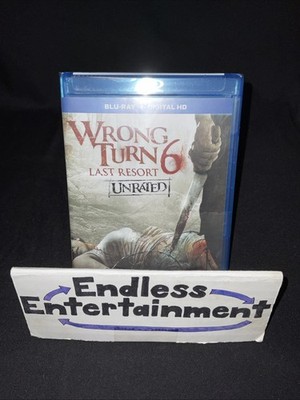 Wrong Turn 6 Last Resort Blu-ray Brand New Sealed Unrated Horror