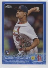 2015 Topps Chrome Blue Refractor 74/150 Sam Tuivailala Samuel #174 0o9