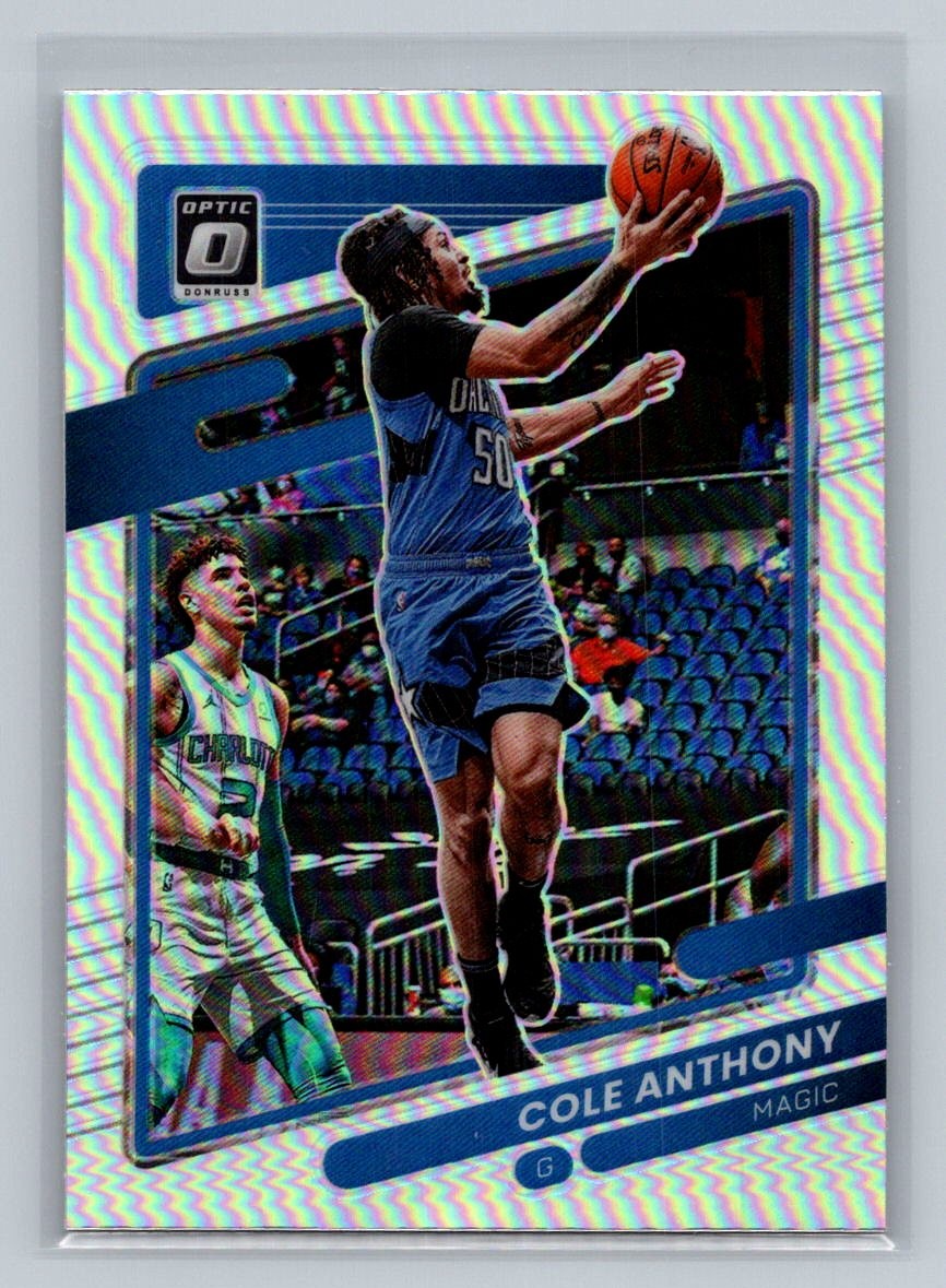 2021-22 Donruss Optic #146 Cole Anthony Holo